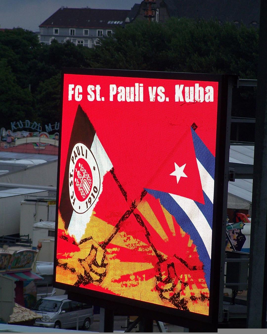 Il y a 17 ans, le FC St. Pauli affrontait Cuba : un match amical devenu moment historique