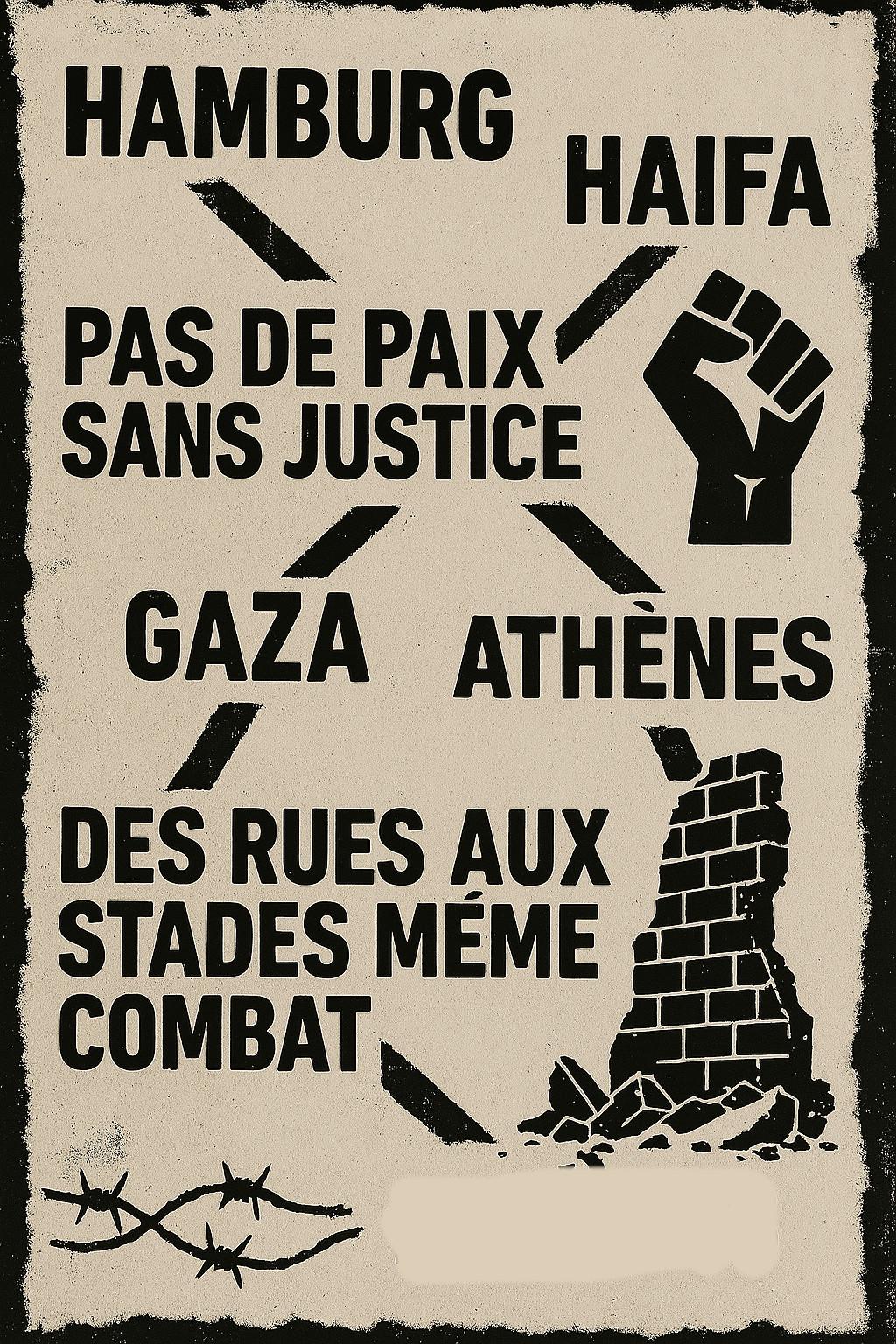 Pourquoi les fans du FCSP ne peuvent se taire à propos de la Palestine